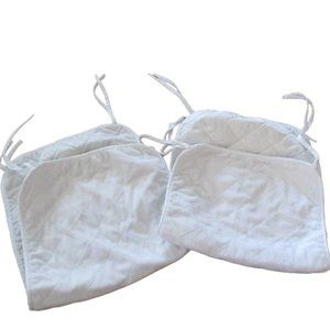 Koala Baby 2 Pc‎ Infant Changing Pads Unisex 26.5"x13.75" White Ties Rectangular